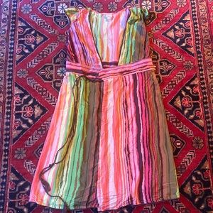 Plenty Tracy Reese y2k vintage silk wrap dress